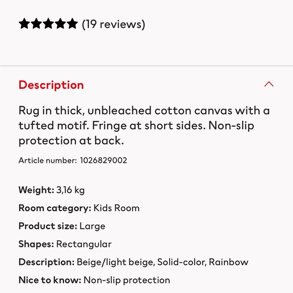 H&M HOME Large Tufted-motif Rug - Picture 4 of 9